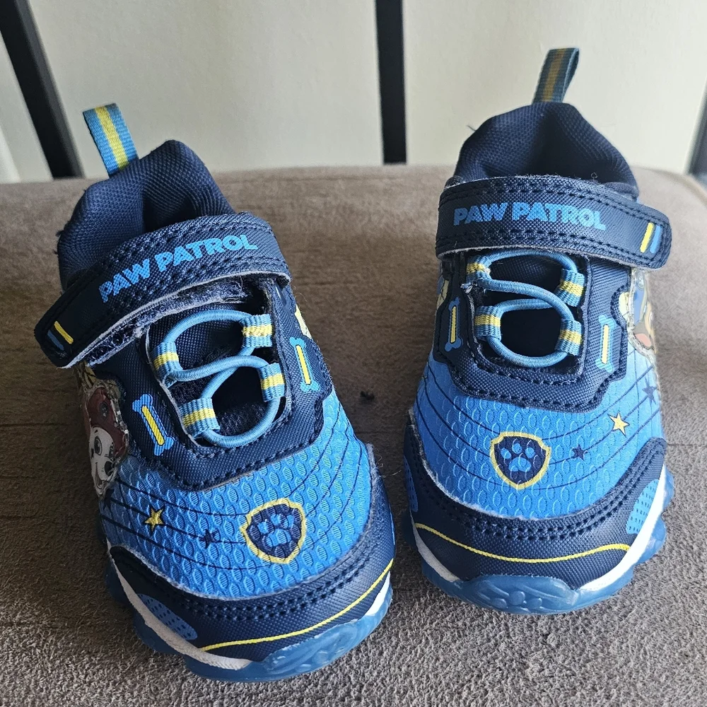 Paw Patrol Blue Light Up Sneakers